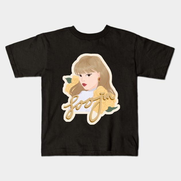 (G)I-DLE - Soojin Kids T-Shirt by renaesense